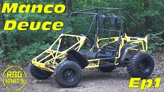 First UTV Ever Manco Deuce Build Ep1 [upl. by Eidod448]