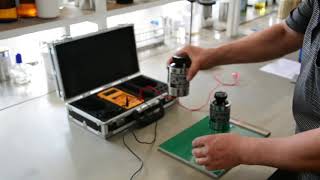 Anti static epoxy paint resistivity experiment [upl. by Tabber]