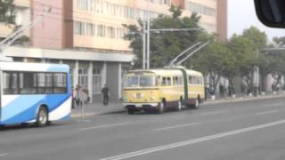 Driving through Pyongyang 2015 [upl. by Maupin]