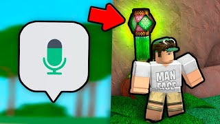 CHAT DE VOZ VOICE CHAT PARA TODOS NO ROBLOX COMO PEGAR O NOVO ITEM NO ROBLOX [upl. by Zetniuq943]