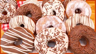 O MELHOR DONUTS DO MUNDO  MEGA MACIO  SUPER FÁCIL DE FAZER  Receitas de Pai [upl. by Nihhi]