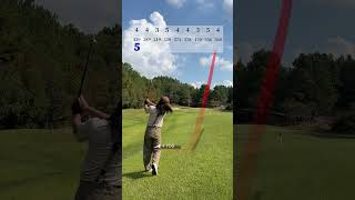 70台のリアル 吉川インターゴルフ倶楽部 MECHA 3H golf ゴルフ ゴルフスイング vintage golfswing [upl. by Nonnair]