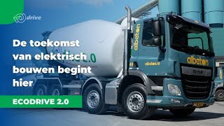 Mulder Europe  Maak kennis met onze nieuwe elektrische betonmixer de EcoDrive 20 [upl. by Gusti]