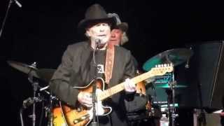 Merle Haggard  Okie From Muskogee Houston 040114 HD [upl. by Adahs]