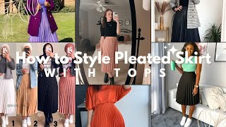 Expert tips for rocking a pleated skirt skirts goviral [upl. by Ludie160]