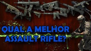 Dicas MW3 Qual é a melhor Assault Rifle  Guia completo [upl. by Annawyt]