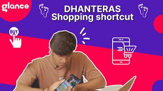 Glance  SmartLockscreen for Dhanteras Shopping [upl. by Ursola]