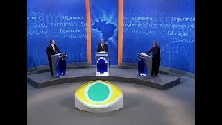 Debate na Band Presidencial 2006 – 2º turno – Lula X Alckmin  Parte 1 [upl. by Riegel]