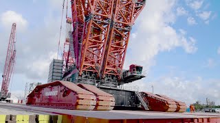 Top 10 World’s Largest Crawler Crane in 2024 [upl. by Anerbes]