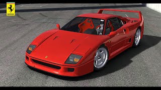 Real Racing 3  1987 Ferrari F40 Total Upgrade Cost [upl. by Hagen]