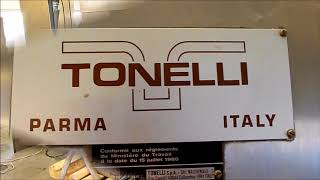 Tonelli PN 120 High speed mixer bakery condition [upl. by Ahtimat]