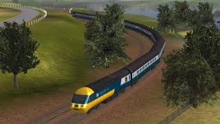 Intercity 125  class 43  British Midlands Route TD2 [upl. by Akiem978]