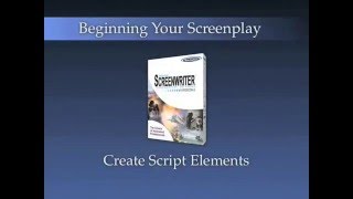 Beginning Your Screenplay Create Script Elements 23 [upl. by Aivekahs]