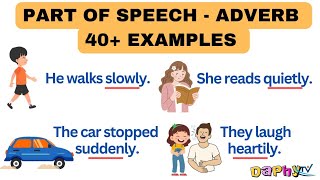 Part of Speech  Daily Use Adverb Sentences [upl. by Bratton928]