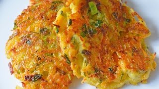 Potato amp Carrot fritters [upl. by Jerald]