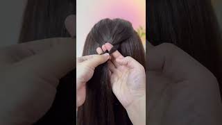 A simple and easytolearn method teaches you how to braid your hair into fishbone braids It ma [upl. by Tiffany]