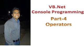 Operators in console programming Part 4 [upl. by Eiduj270]