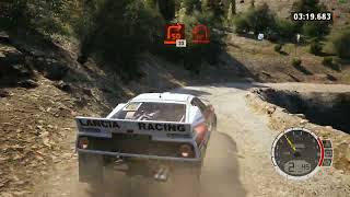 EA WRC Greece Amfissa Lancia 037 Evo 618422 1 Rank [upl. by Leopoldeen291]