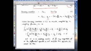 22 Fluid Flow H  Galerkin formulation 1D element revisited [upl. by Ysteb974]