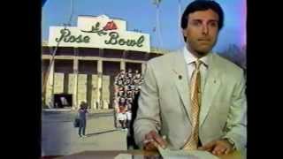 Satellite Sports feed for 1984 Rose Bowl [upl. by Einnalem881]