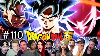 GOKU ULTRA INSTINCT🔥🔥 GOKU UI VS JIREN ⚡ REACTION MASHUP🐲Dragon Ball Super Episode 110 ドラゴンボール [upl. by Huntington]