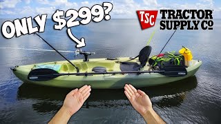 CHEAPEST Kayak Fishing Setup for Beginners From Start to Finish [upl. by Molini416]