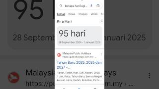 Berapa hari lagi tahun baru 2025 [upl. by Hannala]