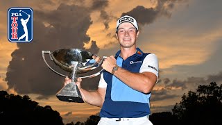 Every shot from Viktor Hovland’s win at TOUR Championship  2023 [upl. by Reiners31]