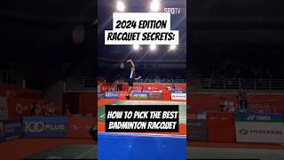 quotRacquet Secrets How to Pick the Best Badminton Racquetquottrending india sports southkorea nepal [upl. by Jonme]