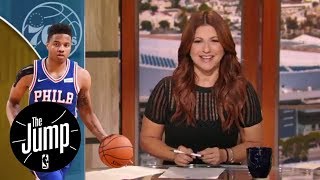 76ers treatment of Markelle Fultzs shoulder is weird  The Jump  ESPN [upl. by Yesmar471]