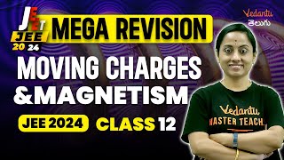 Moving Charges amp Magnetism Class 12 One Shot amp PYQs  JEE Physics  JEE 202425  KRD Madam [upl. by Aryam]