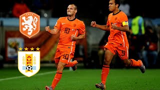 Уругвай  Нидерланды 23 Полуфинал ЧМ по футболу 2010 Uruguay vs Netherlands Semifinals FIFA 2010 [upl. by Jaddo636]