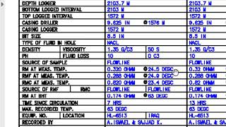 geolog 7  lesson 3 Petrophysics interpretation 1 [upl. by Ariaet133]