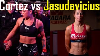 Tracy Cortez vs Jasmine Jasudavicius  Análisis [upl. by Einner658]