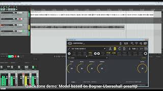 Quick tone demo Bogner Uberschall [upl. by Ordnael]