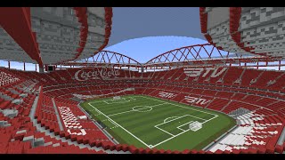 Estádio da Luz  SL Benfica  Minecraft  DOWNLOAD [upl. by Assetal499]