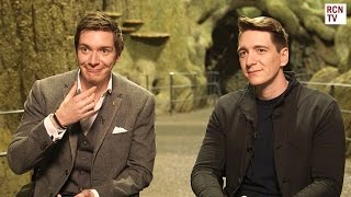 Harry Potter Weasley Twins Interview  Funny Alan Rickman Snape Memories [upl. by Neill]