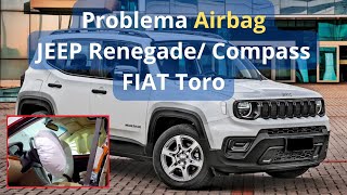 Problema Airbag Renegade Compas e Toro diagnostico completo [upl. by Lianna323]