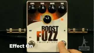 Tech 21 Boost Fuzz Stratocaster Gear Up [upl. by Nyleahs420]