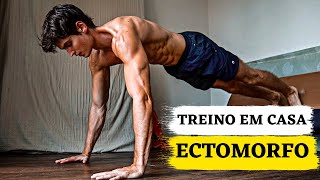 6 Exercícios INFALÍVEIS Para ECTOMORFO Ganhar Massa Muscular Treino em Casa [upl. by Wilinski]