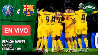 🚨 PSG vs BARCELONA EN VIVO 🔥 UEFA CHAMPIONS LEAGUE  CUARTOS DE FINAL  IDA [upl. by Sivat]