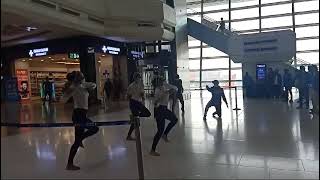 Dance Shooting At Delhi Airport❤️✈️ [upl. by Sagerman618]