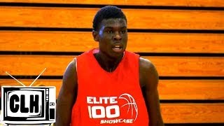 Eric Hamilton GETS BUCKETS  Unsigned Senior with GAME  Elite 100 Showcase  Class of 2014 [upl. by Atoel]