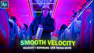 How to make velocity edit after effects [upl. by Attikin]