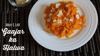 Quick and easy Gaajar ka Halwa Gaajar ka Halwa recipe with condensed milk [upl. by Anirtap]