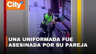 Patrullera asesinada por su pareja también policía desata conmoción  CityTv [upl. by Ellinej]