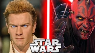 Why Did Darth Maul Lose to ObiWan Kenobi in The Phantom Menace  Star Wars Explained [upl. by Gall597]