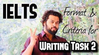 IELTS Writing Task 2  Format amp Criteria  Utkarsh Gahlot  IELTS Valsad [upl. by Suoirad677]