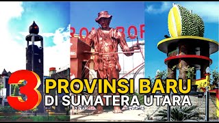 TAK LAMA LAGI 🔥 3 PROVINSI BARU DI SUMATERA UTARA [upl. by Wivinah]