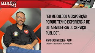 Wanderson Rocha pretender lutar pelos servidores públicos de BH [upl. by Sulakcin965]